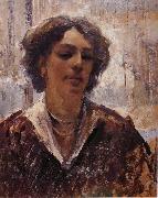 Nikolay Fechin Portrait of Lady oil painting on canvas